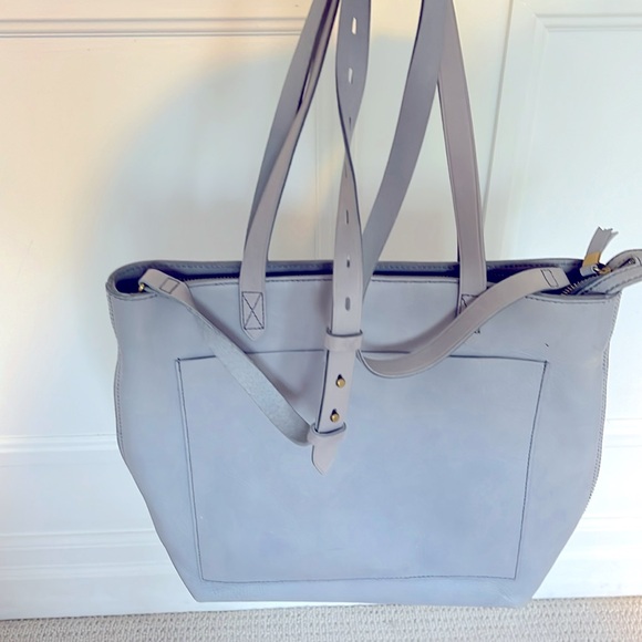 Madewell medium Transport Tote, zip & cross body - Picture 1 of 11